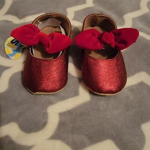 Red Glitter Shoes